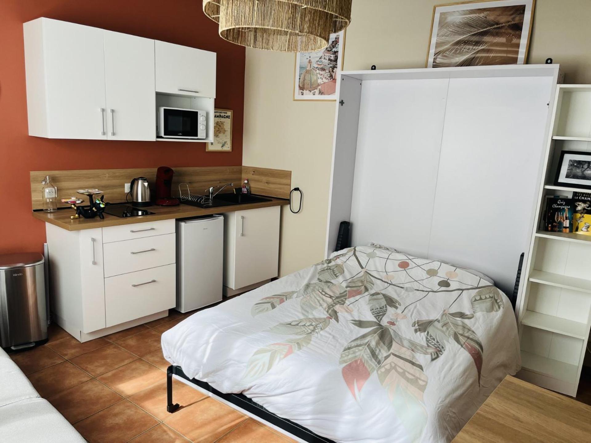Logement, Plein Centre Du Village De Verzy Exteriér fotografie